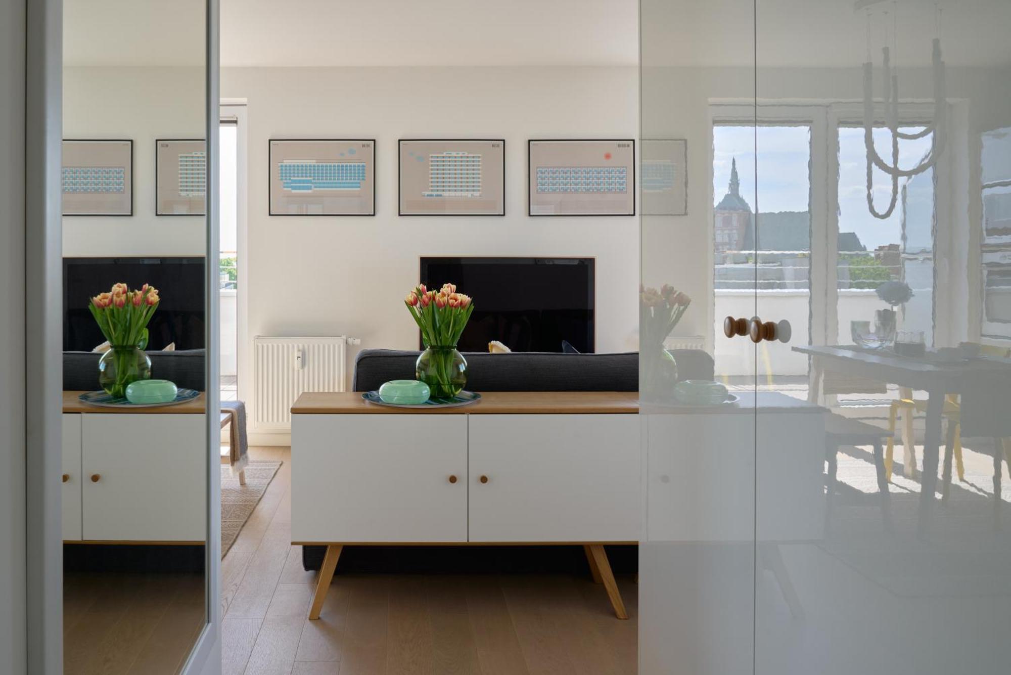 Apartament z tarasem Panorama Kolobrzeg Bagian luar foto
